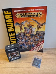 Warhammer 40k Tau Empire Kroot Collectible Coin, White Dwarf #75 & Data Cards - Picture 1 of 4