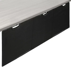 VIVO 60 inch Under Desk Privacy and Cable Management Organizer Sleeve Wire Hi... - Afbeelding 1 van 9