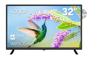 Kogan 32" LED WebOS ThinQ AI Smart TV & DVD Combo - D96S, 32 Inch, TVs, TV & - Picture 1 of 10
