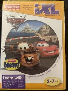 Fisher Price iXL Learning System Game New Sealed Disney Cars Pixar New Sealed - Picture 1 of 1