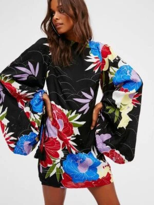 Mini Vestido Free People Bali Be Bold-XS Foto 1 de 2