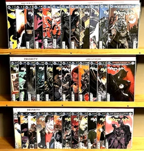 BATMAN LOT OF 74 (2016 Rebirth) 1ST APPS VARIANTS KING FINCH JOKER BANE - Picture 1 of 24