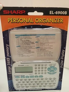 Sharp Personal Organizer EL-6900B Seven built-in organizer functions(translation - Picture 1 of 6