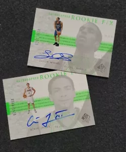 LOTTO CARTE BASKET AUTOGRAFI RC F/X AUTENTICHE 2001 2002 S/P - Foto 1 di 6