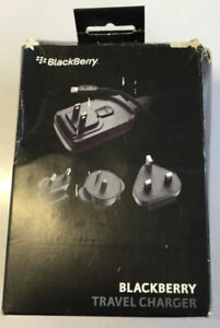 GENUINE BLACKBERRY MAINS INTERNATIONAL TRAVEL Mini USB CHARGER 
