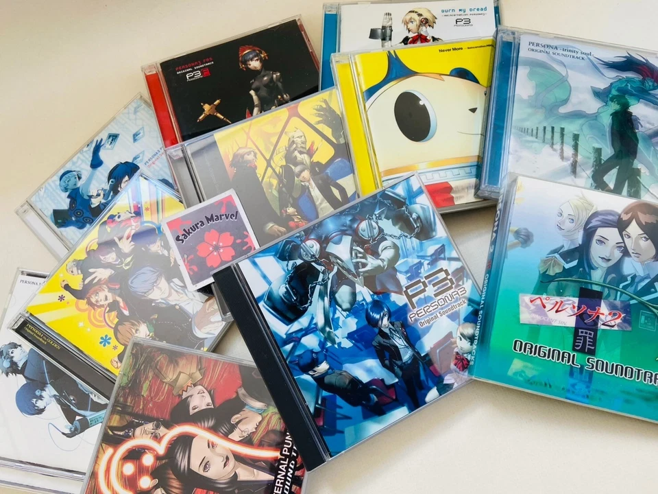 Persona Original Soundtrack Atlus Aniplex Japanese Game Music CD Tested Used JP - Image 1 of 1