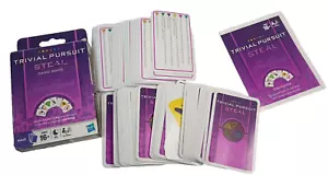 Trivial Pursuit Steal 100% Complete Card Game Hasbro 2009 Camping Family Fun - Picture 1 of 10