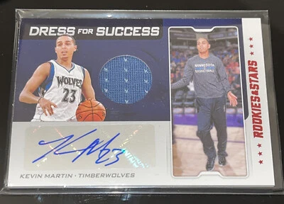 2019-20 PANINI CHRONICLES R&S KEVIN MARTIN DRESS FOR SUCCESS AUTO JERSEY - Image 1 of 3