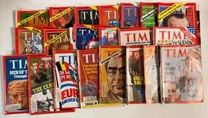 Time Magazine 1970, 1971, 1972, 1973 lot of 21 issues-low grade - Imagen 1 de 10