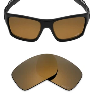 hdhut Xeld Polarized Replacement Lens for-Oakley Turbine Kommando Bronze - Picture 1 of 7