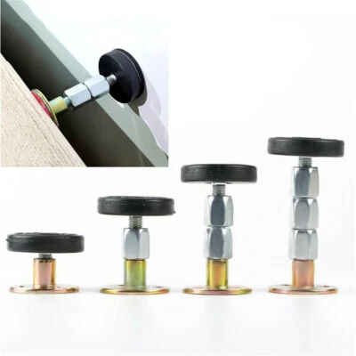 1 Juego de Marco de Cama Roscado Ajustable Herramienta Antivibración Soporte Telescópico para Pared Foto 1 de 4