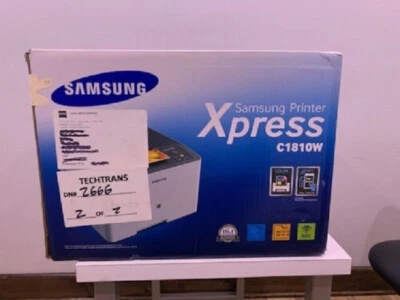 Impresora láser color inalámbrica Samsung SL-C1810W totalmente nueva Foto 1 de 4