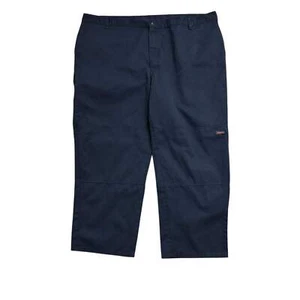 Pantalones Dickies Doble Rodilla W50 L30 Hombres Azul Pantalones Relajado Calce Recto - Imagen 1 de 5