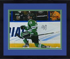Frmd Brock Boeser North Dakota Fighting Sioux Signed 16x20 Celebration Photo