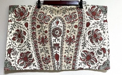 1 Pottery Barn 100% Cotton Lumbar Pillow Cover 25 x 16, Retro, Hippie, No Pillow - Image 1 of 4