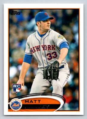 2012 Topps Update #US23 Matt Harvey RC (ref Y00226) - Image 1 of 2
