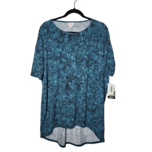 Disney LuLaRoe Womens Minie Mouse Irma Blue Top Size Small NWT Character Casual - Picture 1 of 9