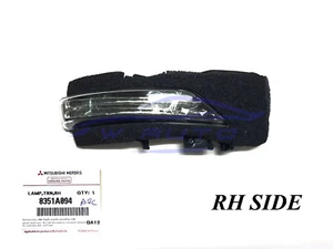 GENUINE RH SIGNAL LIGHT INDICATOR MIRROR FOR MITSUBISHI L200 TRITON 2019 - 2023 - Picture 1 of 4