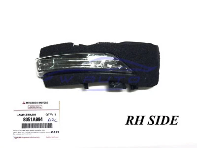GENUINE RH SIGNAL LIGHT INDICATOR MIRROR FOR MITSUBISHI PAJERO L200 2016 - 2022 - Image 1 of 4