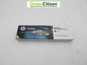 HP 972x Magenta High Yield PageWide Cartridge GENUINE SEALED Exp. Nov 2021 - Picture 1 of 4