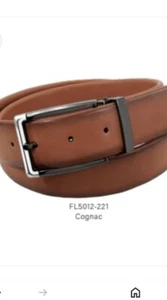 Florsheim 34 mm Leder Stretch Gürtel Geschenk für Geburtstag und Familie KLEIN COGNAC - Bild 1 von 5