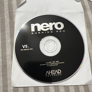 Nero Burning Rom V5. Ahead Software Vintage Computer Disk. - Picture 1 of 2