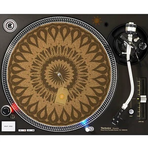 Life Flame CORK Slipmat Turntable 12" for DJ Vinyl LP Audiophile - Picture 1 of 1
