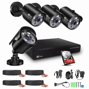 XVIM 1080P CCTV Security Camera System Outdoor 8CH DVR Night Vision Camera Kit - Picture 1 of 10
