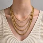 40-55Cm Rope Chain Twisted Pendant Necklace Fashion Snake Wide Necklace