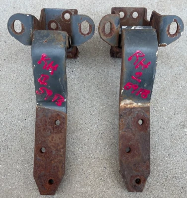 FORD THUNDERBIRD BISAGRAS PUERTA PASAJERO LADO DERECHO PAR 1958-1960 58-60 OEM Foto 1 de 4