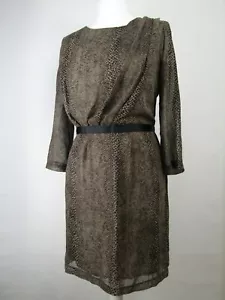Topshop ladies dress snake pattern size EUR 38 , UK 10 π - Picture 1 of 12