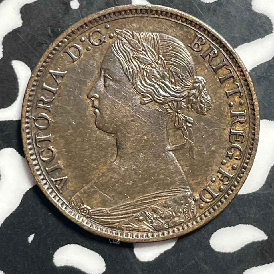 1869 Great Britain 1 Farthing Lot#T1449 Nice! - Image 1 of 2