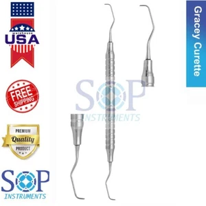 Dental Gracey Kürette 7/8 Dental Parodontal Scaler & Kürette von SOP Instruments - Bild 1 von 3