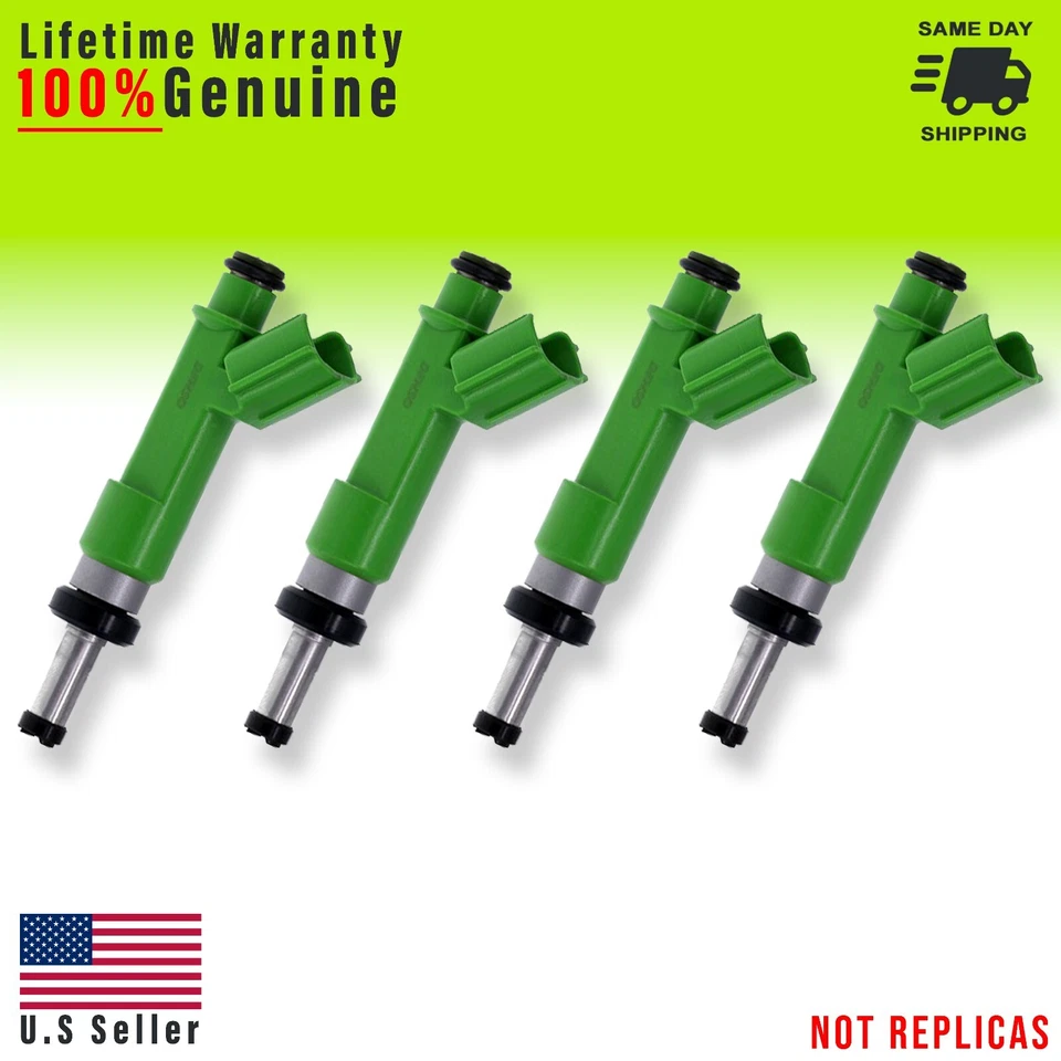 Juego de inyectores de combustible Denso OEM 23250-36010 para Toyota Sienna: 2011 - 2012 2,5 2,7 Foto 1 de 1