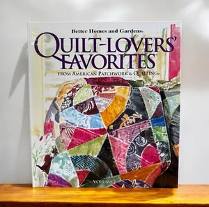 2001 QUILT LOVER FAVORITES  Vol 1 Arts Crafts Sewing Book Binder EPOC - Bild 1 von 9