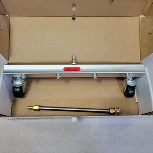 Pressure Washer Water Spray Broom Cleaner Tool 4 Nozzles 16" Wide, up to 4000psi - Picture 1 of 5