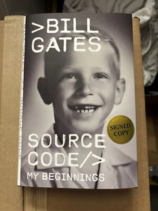 Source Code: My Beginnings (Signed Book) by Bill Gates - Hardcover Edition - Picture 1 of 2
