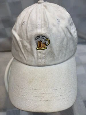 Taza bordada de cerveza ajustable para adultos gorra de pelota de béisbol sombrero Foto 1 de 4