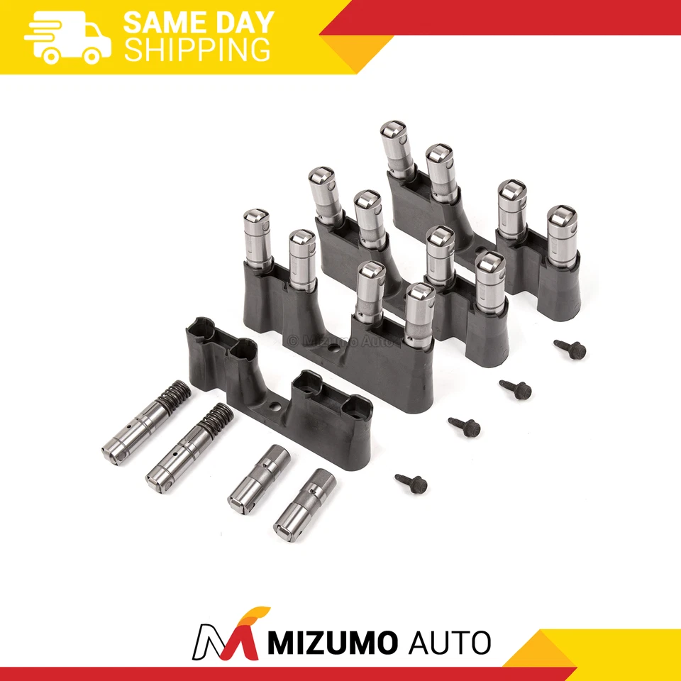 Juego de elevadores de válvula con bandejas Chevy GM 4.8 5.3L 6.0 6.0L combustible activo Mgt AFM DOD Foto 1 de 4