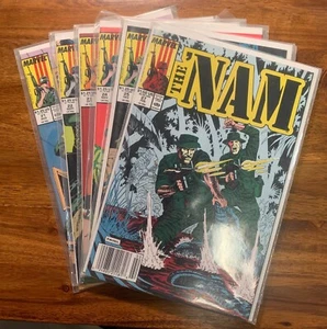 Partial Set of The Nam Comics from Issues #21-27, Missing #26 - Picture 1 of 3