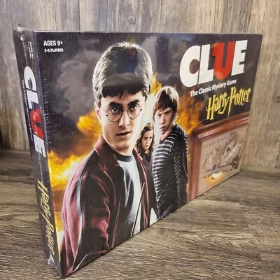 Harry Potter Clue Board Game The Classic Mystery Moving Hogwarts Gameboard Seale - Image 1 of 4