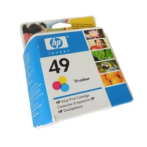 Cartucho de impresión de inyección de tinta tricolor HP invent 49 - Imagen 1 de 10
