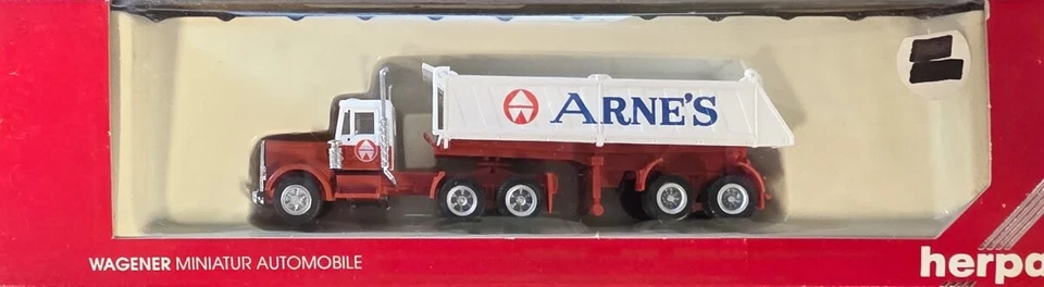 Herpa 6009 HO ARNE'S Peterbilt Tractor & Dump Trailer - Image 1 of 1