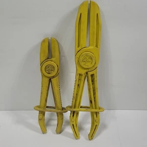 TURTLE JAW 2PC LINE CLAMP MASTER SET #70684 #70533 Yellow Coolant  - Bild 1 von 7