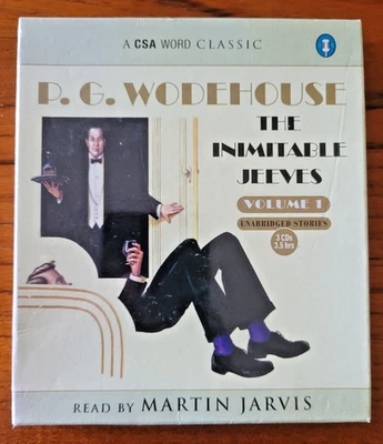 P. G. Wodehouse The Inimitable Jeeves Vol. 1 Audiobook CDx3 2009 - Still Sealed - Image 1 of 2