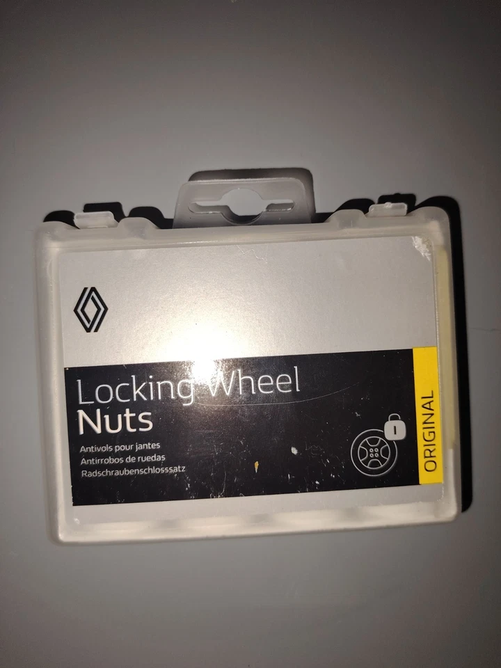 GOUJONS BOULONS Écrous antivol de roues DACIA RENAULT - Photo 1/4