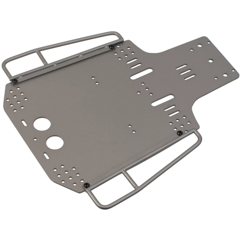 Stainless Steel Chassis Plate w/Side Bumper for Tamiya Sand Scorcher Buggy Champ - Image 1 of 4