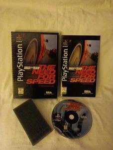 Road & Track Presents Need for Speed Sony PlayStation 1 PS1 Long Box Complete - Picture 1 of 1