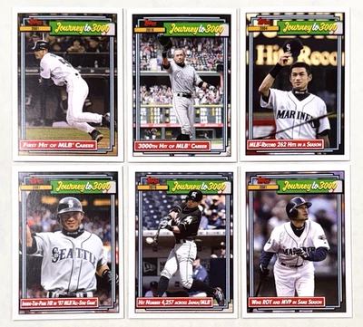 2016 Topps TBT #10 ICHIRO SUZUKI Journey to 3000 Set /772 PR 1992 Design HOF - Image 1 of 4