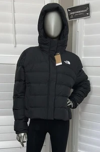 The North Face Baltic gefütterte Damen-Daunenjacke mit Kapuze - TNF schwarz neu mit Etikett - Bild 1 von 15